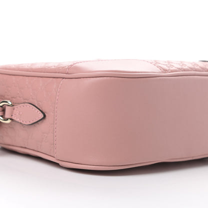 Gucci Soft Microguccissima Mini Bree Messenger Bag Soft Pink 9 of 10