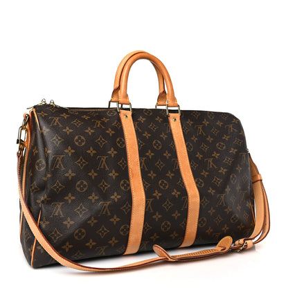 Louis Vuitton Monogram Keepall Bandouliere 45 3 of 8