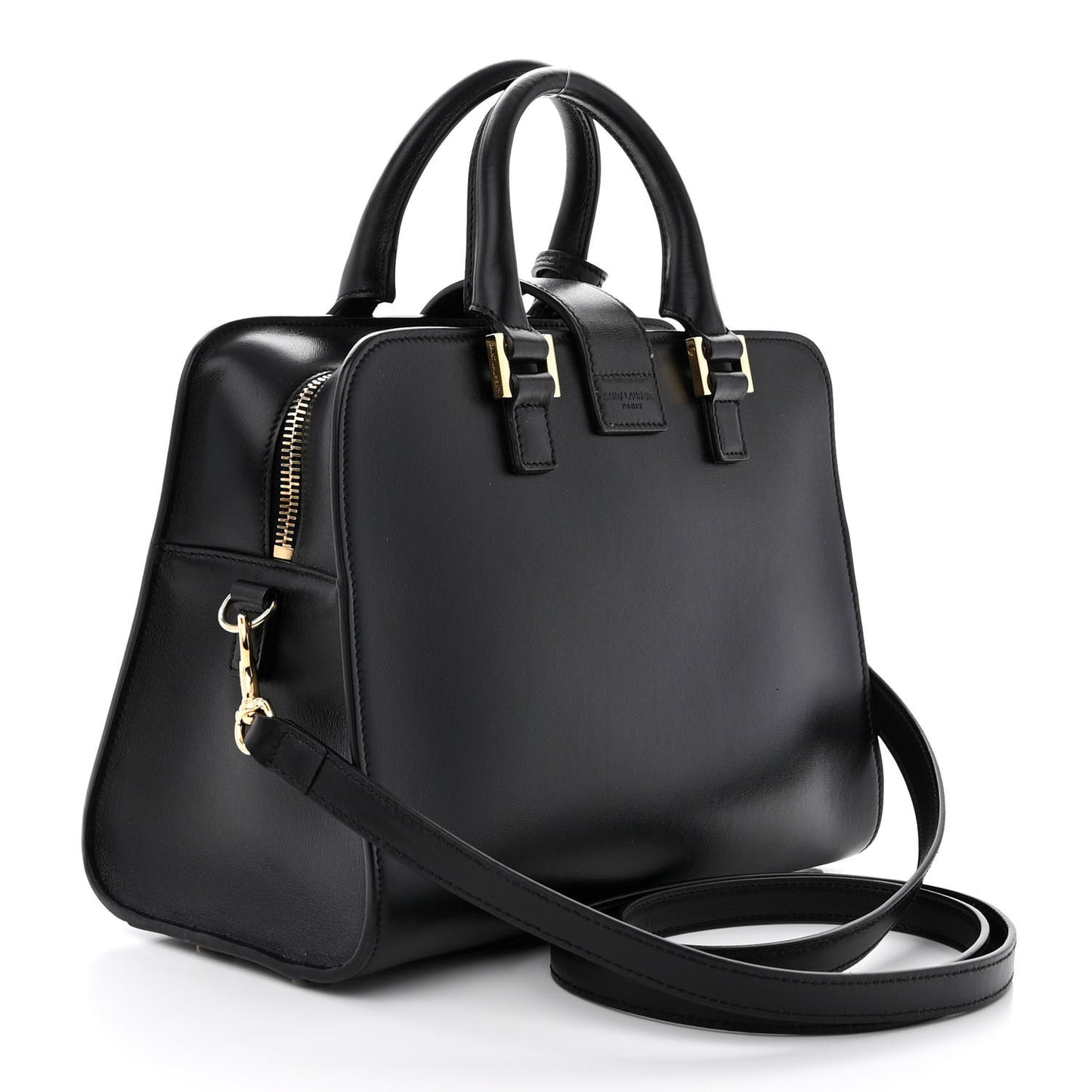 Calfskin Monogram Baby Cabas Black