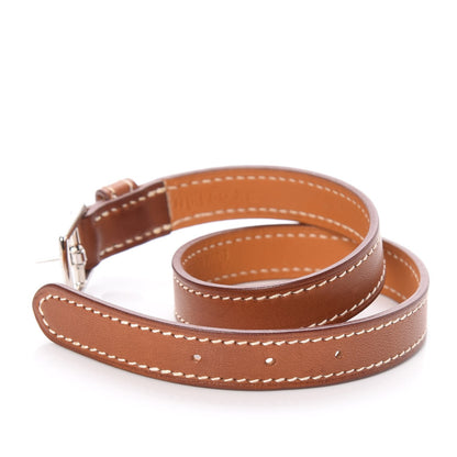 Hermes Barenia Etriviere Double Tour Bracelet XS Fauve 4 of 7