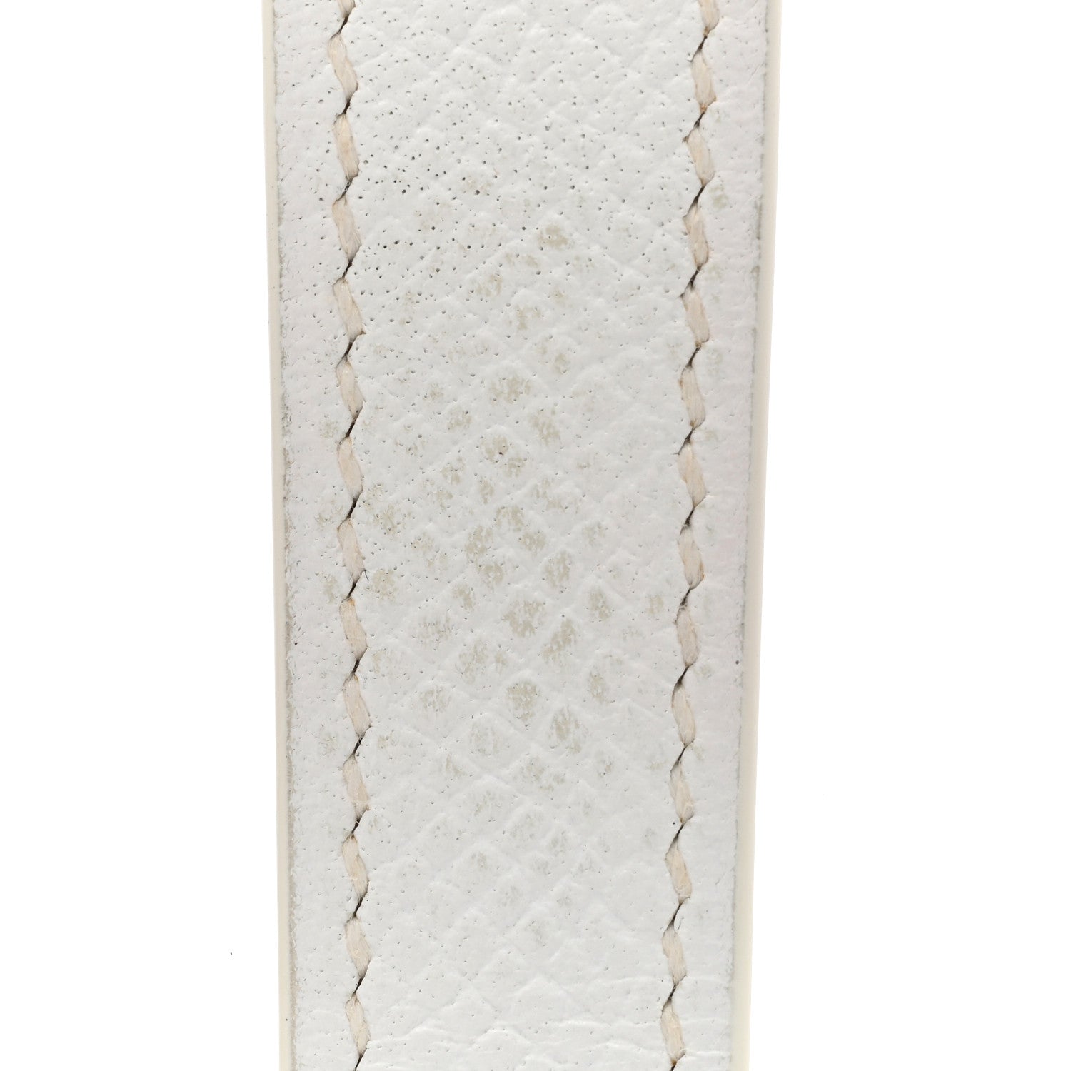 Hermes Epsom Heure H Hour Watch PM Strap White 9 of 10