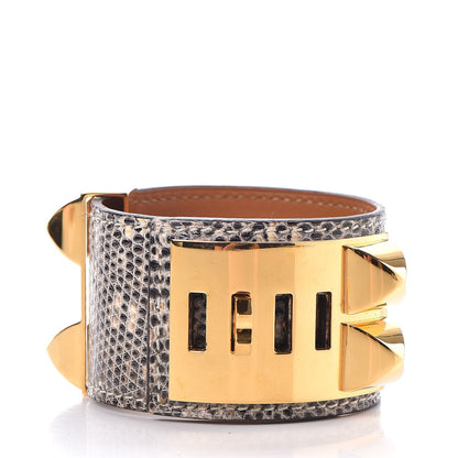 Hermes Lizard Collier De Chien CDC Bracelet S Ombre 4 of 9