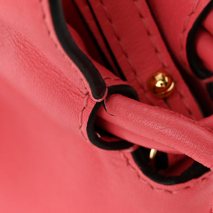 Loewe Calfskin Mini Flamenco Knot Clutch Pink 11 of 13
