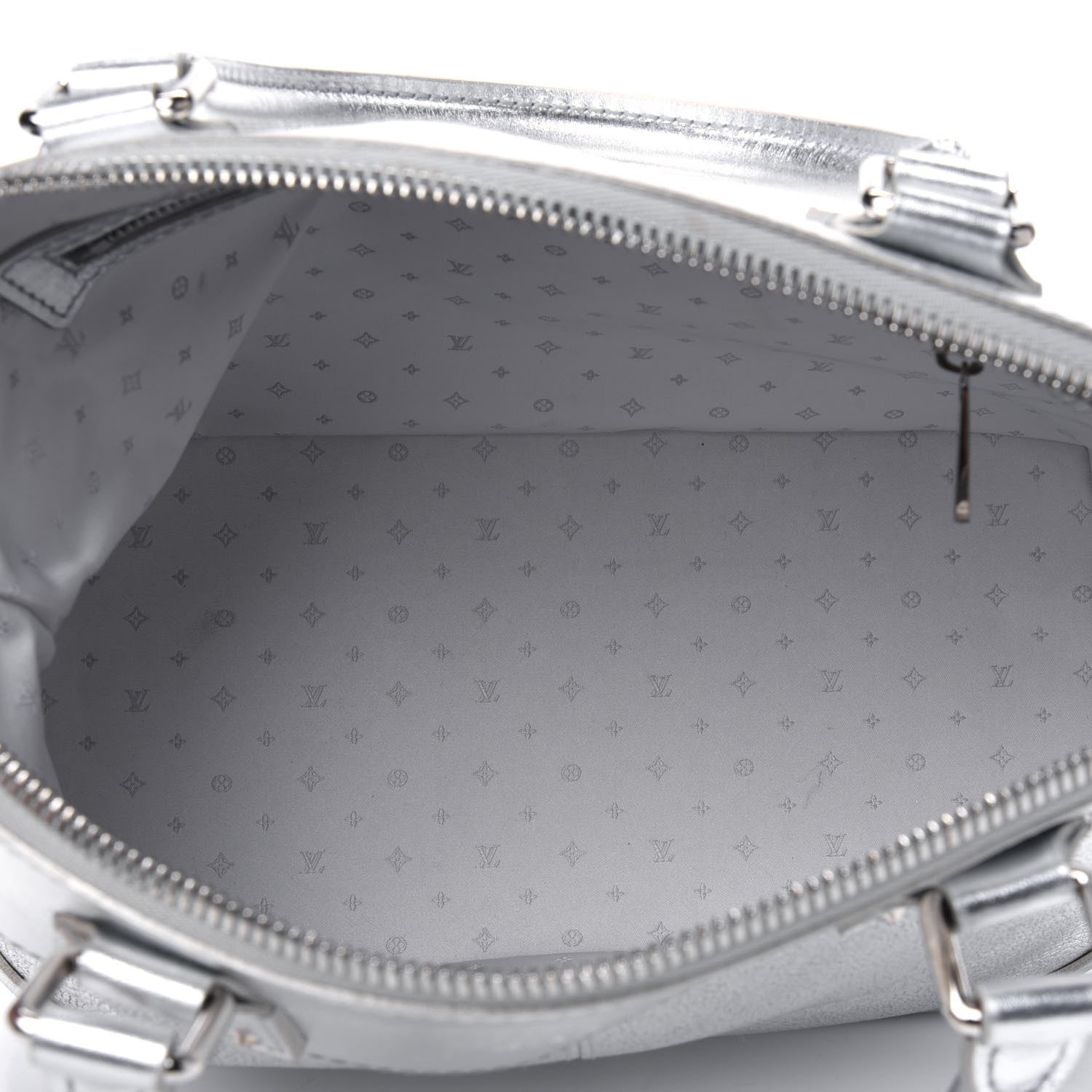 Louis Vuitton Suhali Lockit PM Silver 5 of 6
