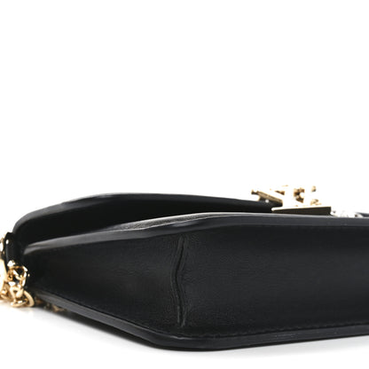 Louis Vuitton Calfskin LV Bloom Wallet On Chain Black 8 of 10