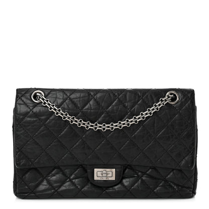 Chanel Aged Calfskin Quilted 2.55 Reissue 226 Flap Black 1 of 10