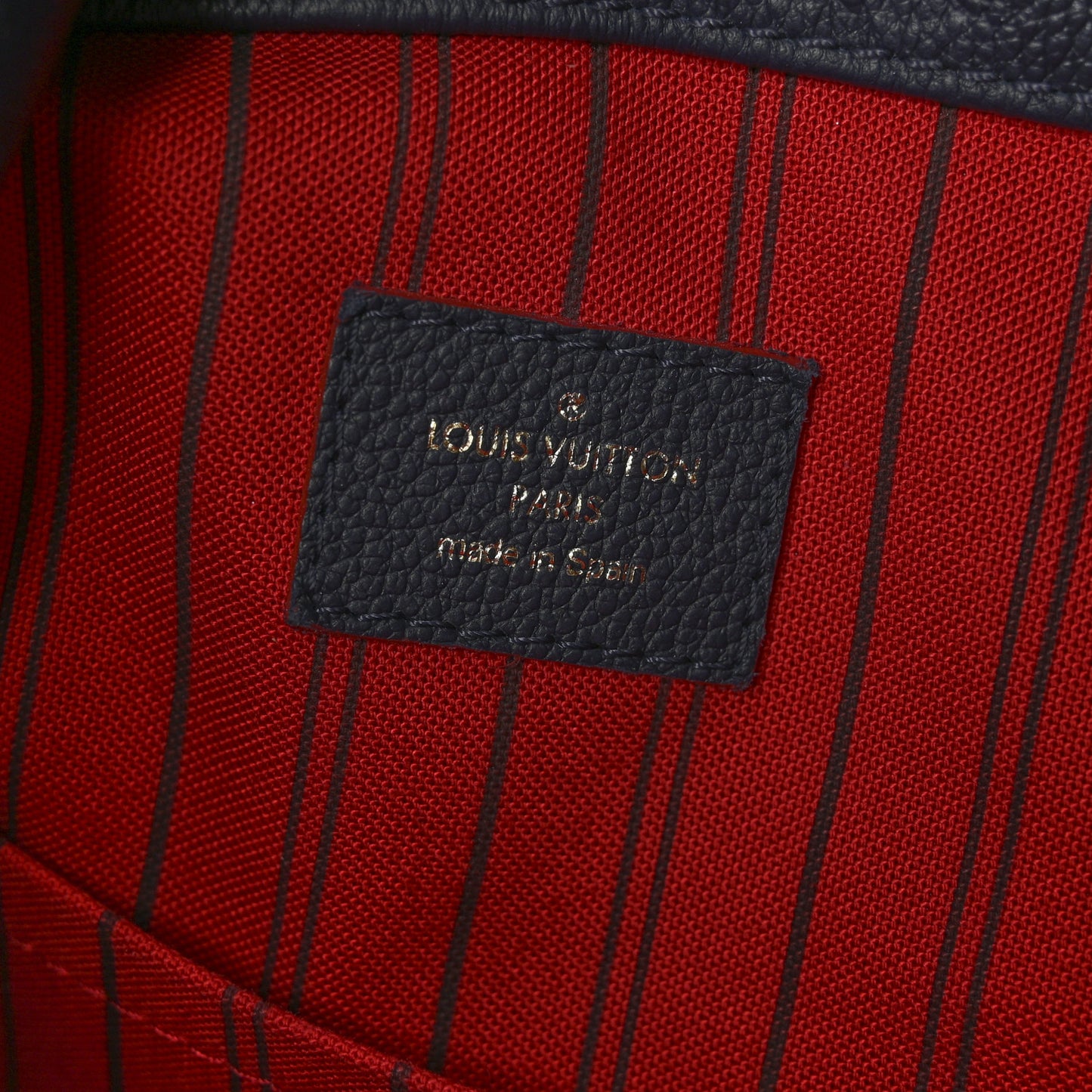 Empreinte Artsy MM Marine Rouge