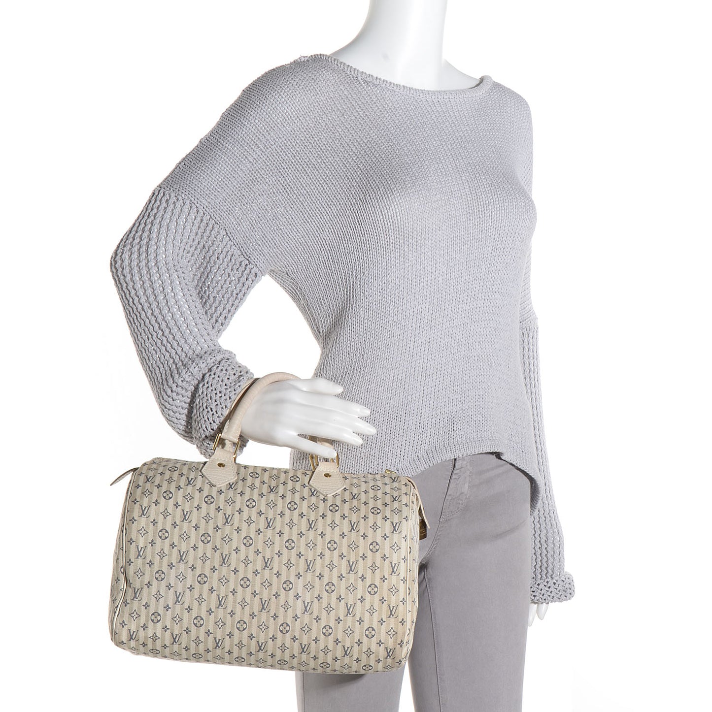 Mini Lin Croisette Speedy 30 Blue