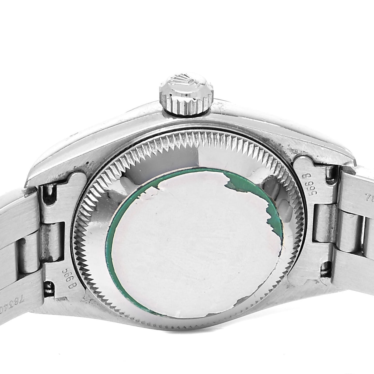 Stainless Steel 24mm Oyster Perpetual Watch Pink 67180