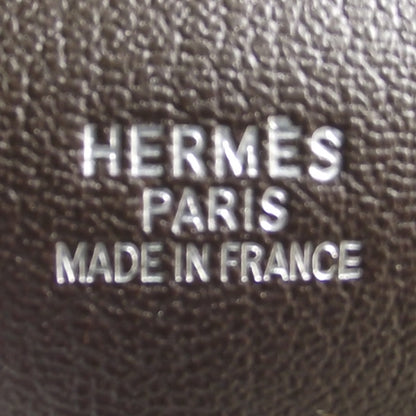 Hermes Taurillon Clemence Jypsiere 34 Chocolate 9 of 9