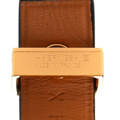 Hermes Box Mini Dog Clous Ronds Bracelet T1 Rouge H 3 of 5