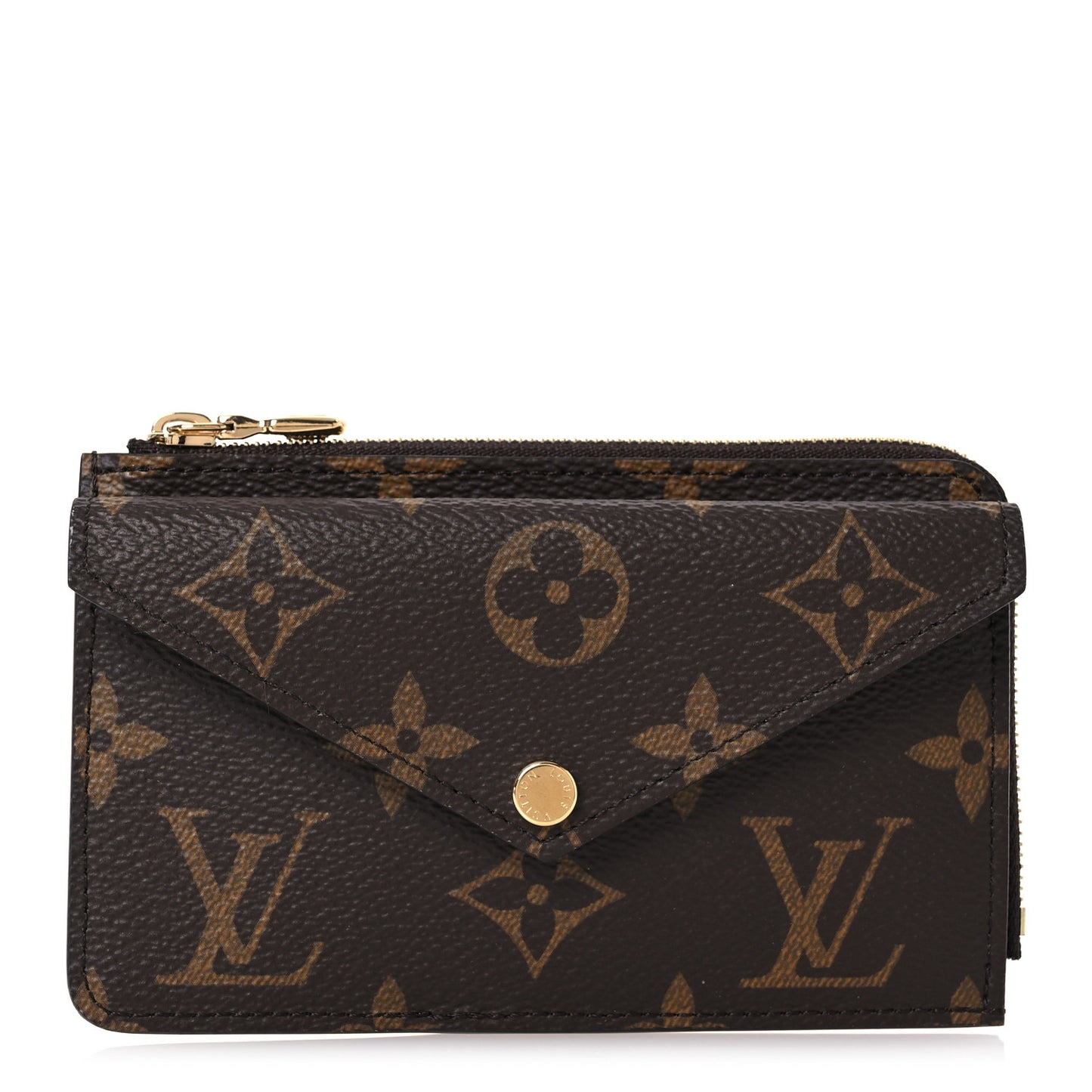 Monogram Recto Verso Card Holder Black
