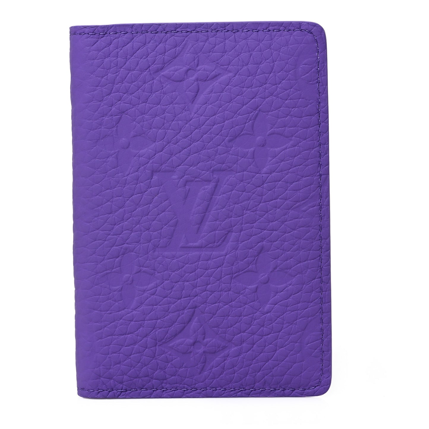 Taurillon Monogram Pocket Organizer Violet