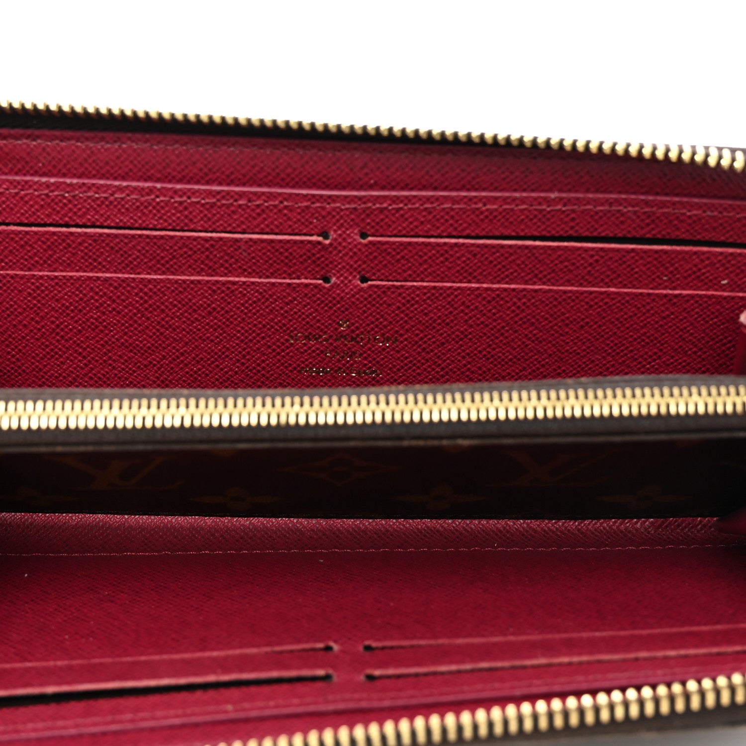 Louis Vuitton Monogram Clemence Wallet Fuchsia 5 of 8
