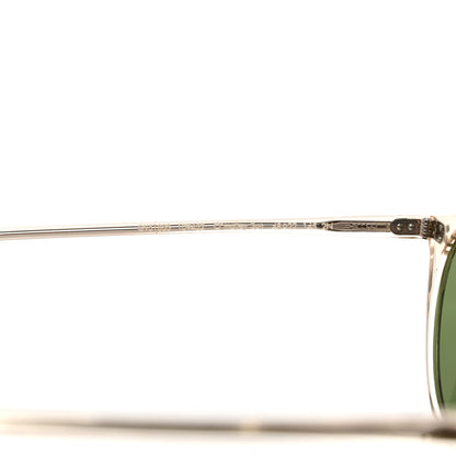 Oliver Peoples Acetate Sunglasses Transparent Green 6 of 7