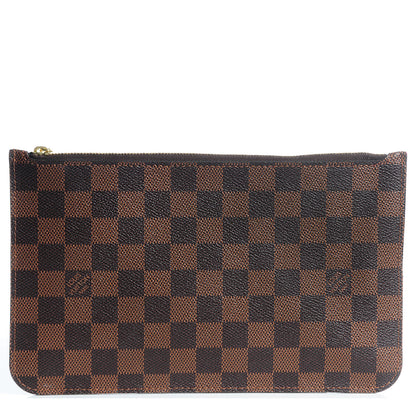 Louis Vuitton Damier Ebene Neverfull MM GM Pochette 1 of 7