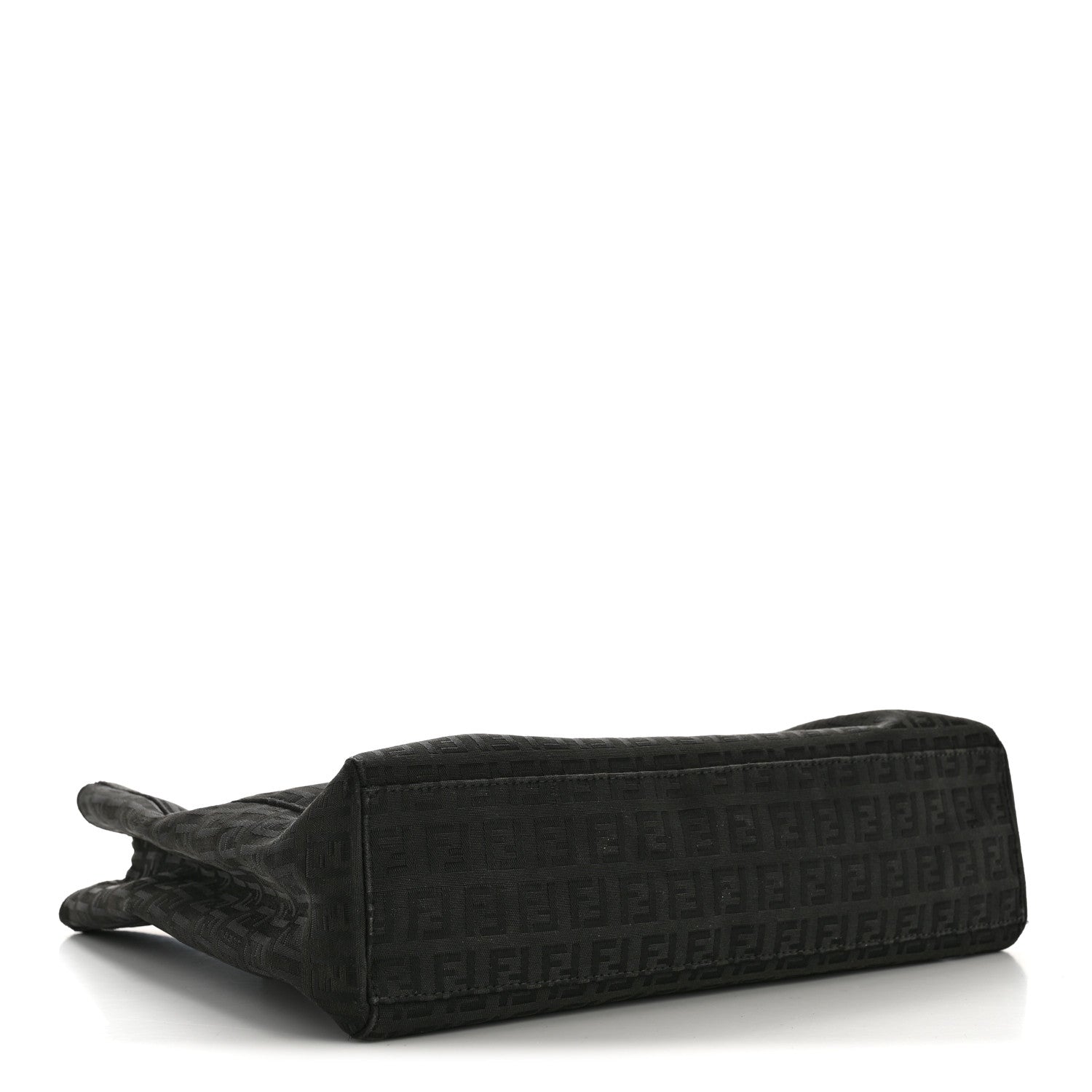 Fendi Zucchino Vitello Tote Black 4 of 14