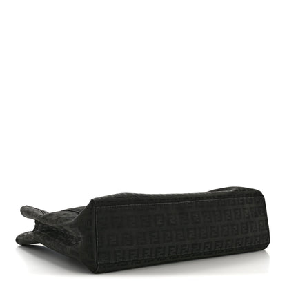 Fendi Zucchino Vitello Tote Black 4 of 14