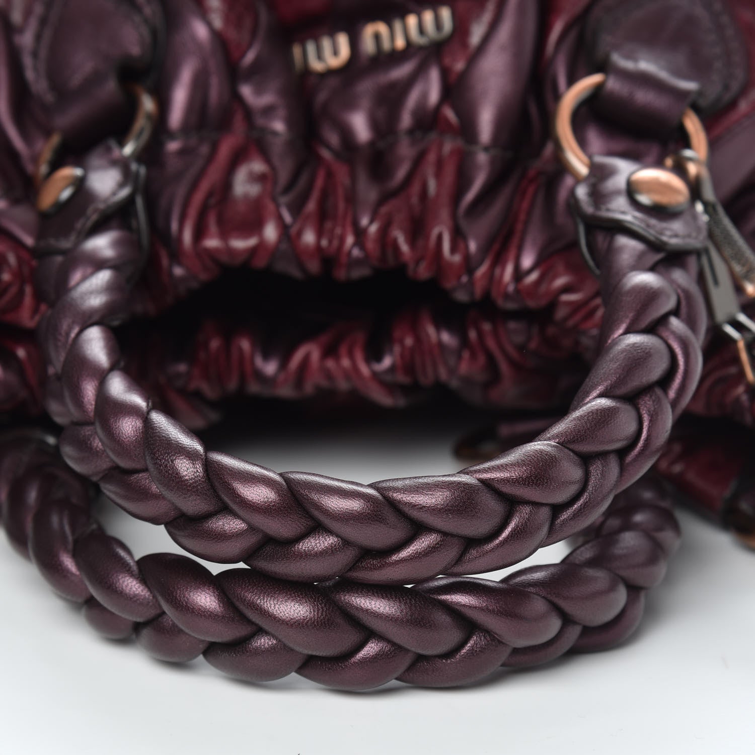 Miu Miu Vitello Patchwork Harlequin Bag Ribes 9 of 11
