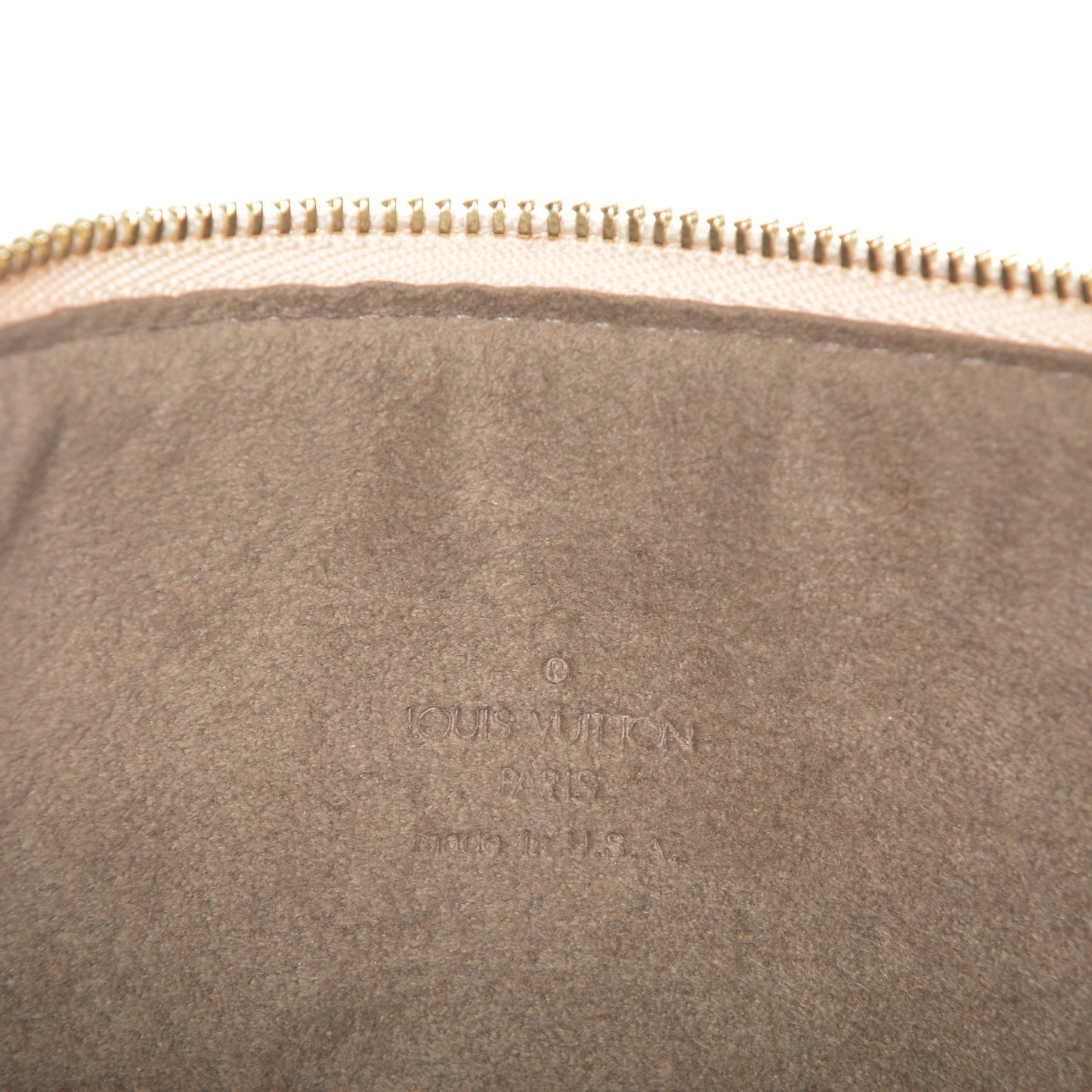 Monogram Multicolor Pochette Accessories Black