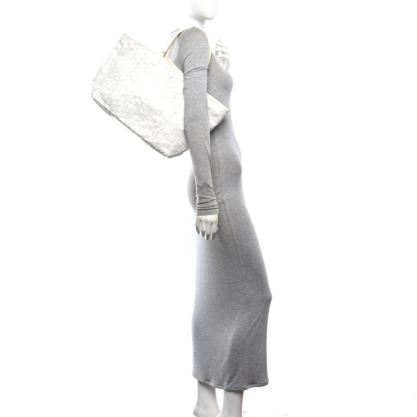 Goyardine Saint Louis PM White