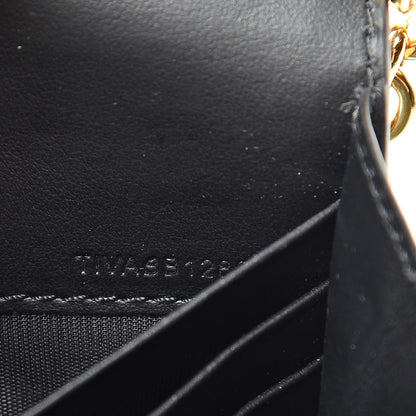 Burberry Grainy Calfskin Henley Wallet On Chain Black 8 of 11