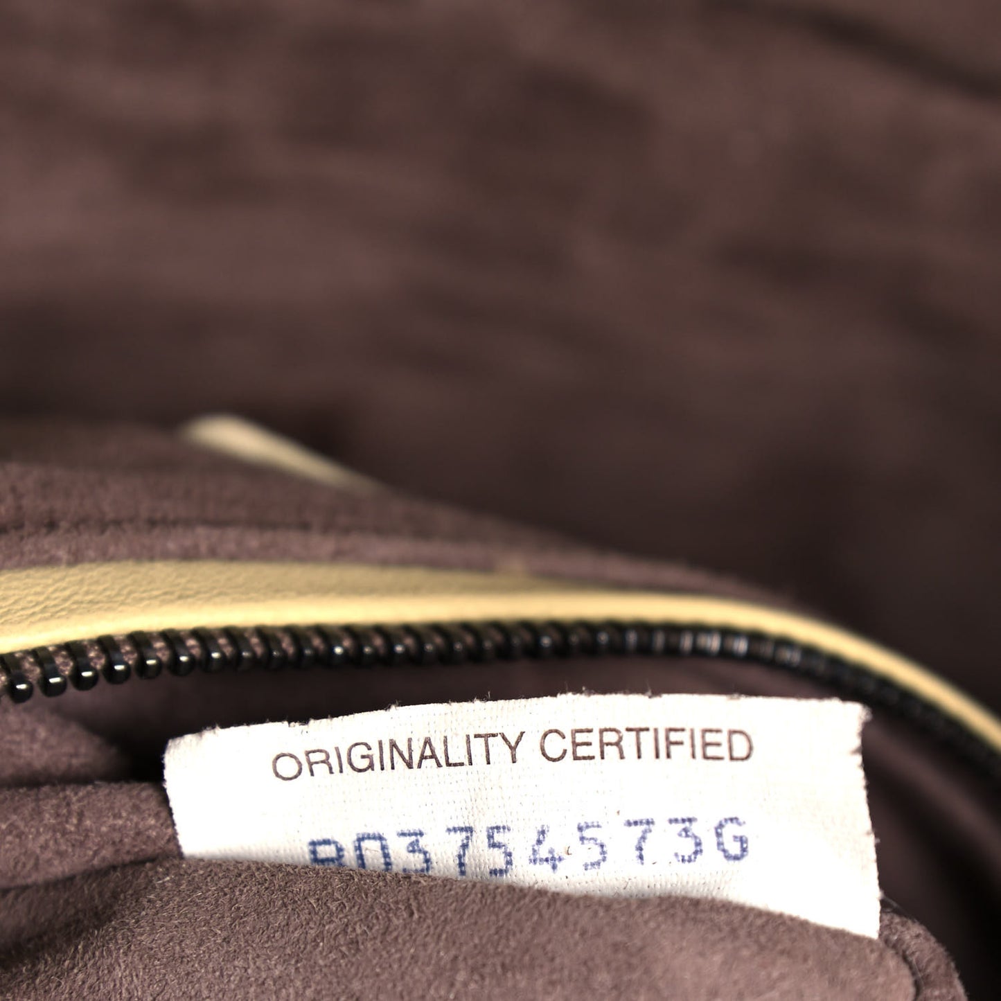 Nappa Ayers Intrecciato Medium Garda Bag Beige