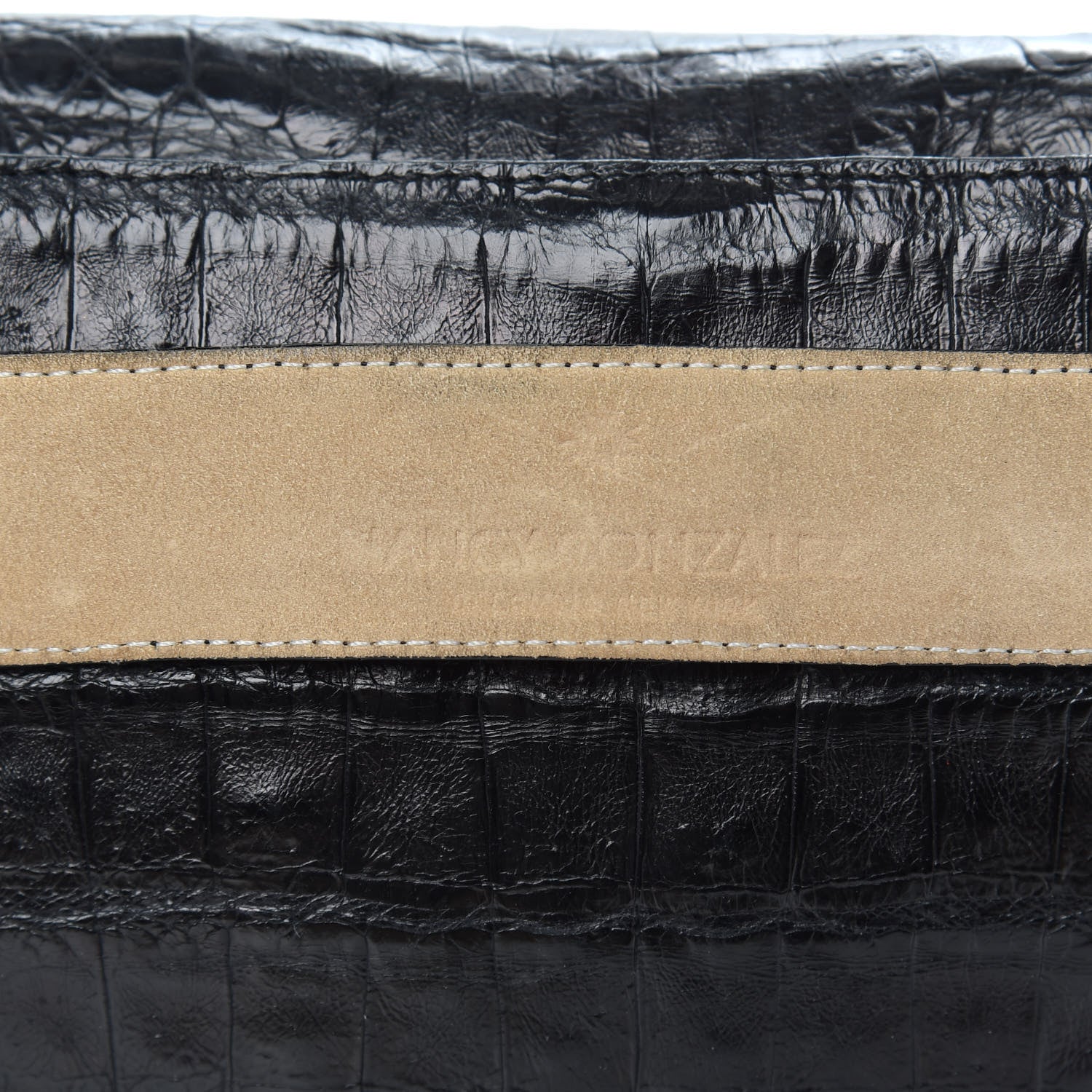 Nancy Gonzalez Crocodile Lola Belt Bag Black 11 of 11