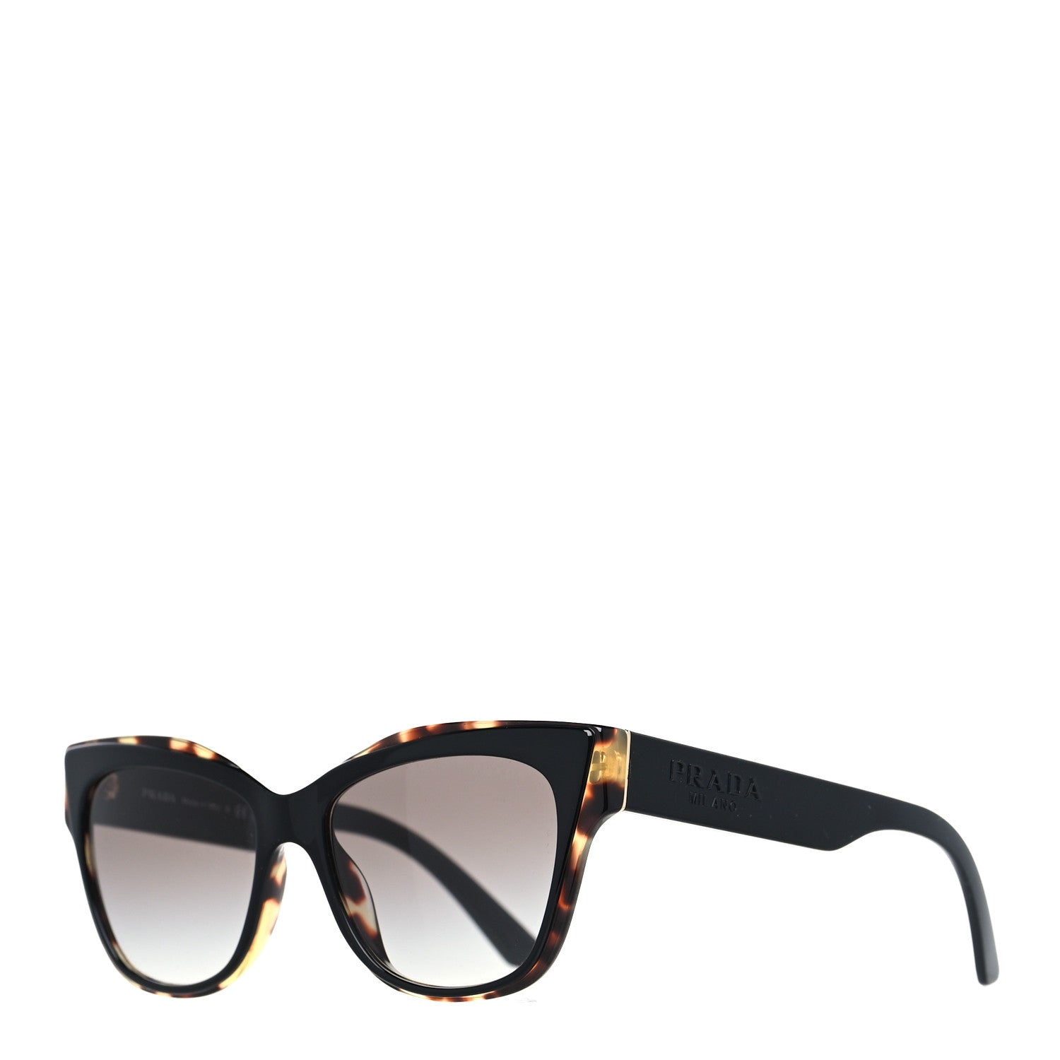Prada Acetate Cat Eye Sunglasses SPR 23X-F Tortoise 1 of 7