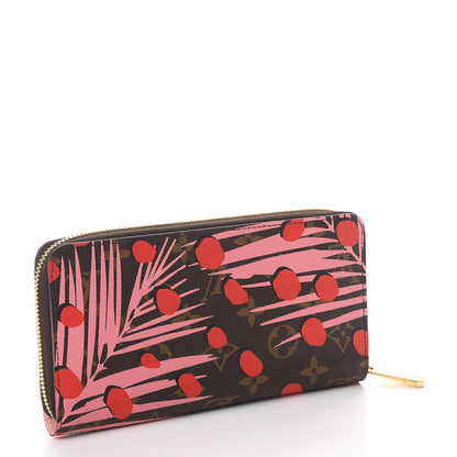 Louis Vuitton Monogram Jungle Dots Zippy Wallet Sugar Pink Poppy 3 of 7