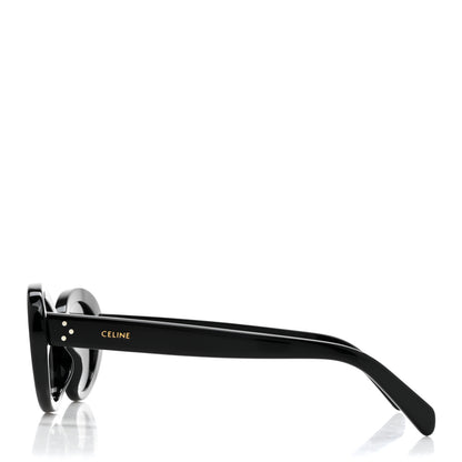 Celine Acetate Cat Eye Sunglasses CL401931 Black 3 of 7