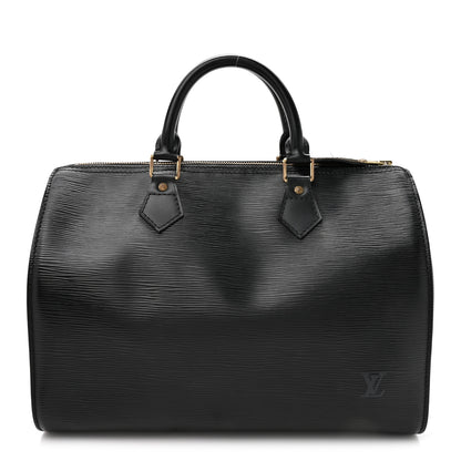 Louis Vuitton Epi Speedy 30 Black 1 of 11