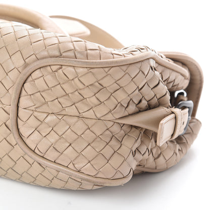 Bottega Veneta Nappa Intrecciato Rialto Shoulder Bag Mink 8 of 8
