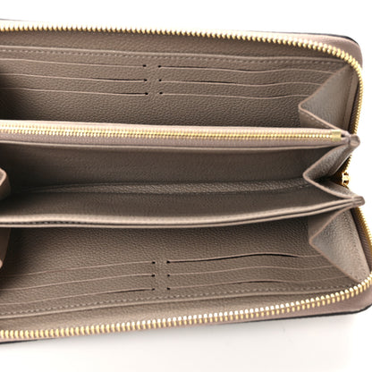 Louis Vuitton Empreinte Monogram Giant Zippy Wallet Tourterelle Creme 5 of 7