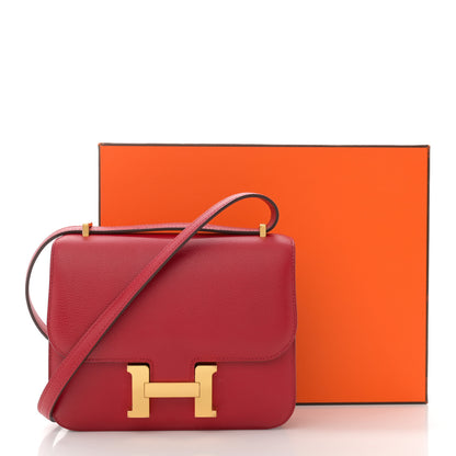 Hermes Evercolor Constance 18 Rouge Piment 12 of 12
