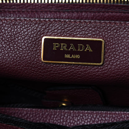 Prada Vitello Daino Tote Granato 5 of 14