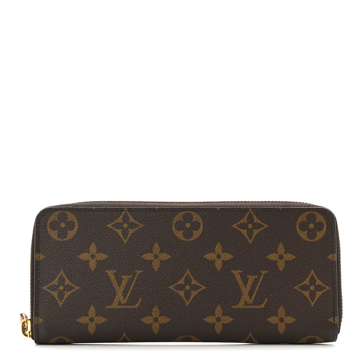 Louis Vuitton Monogram Clemence Wallet Rose Ballerine 1 of 7