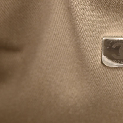 Chanel Canvas Deauville Bowling Bag Beige 7 of 14