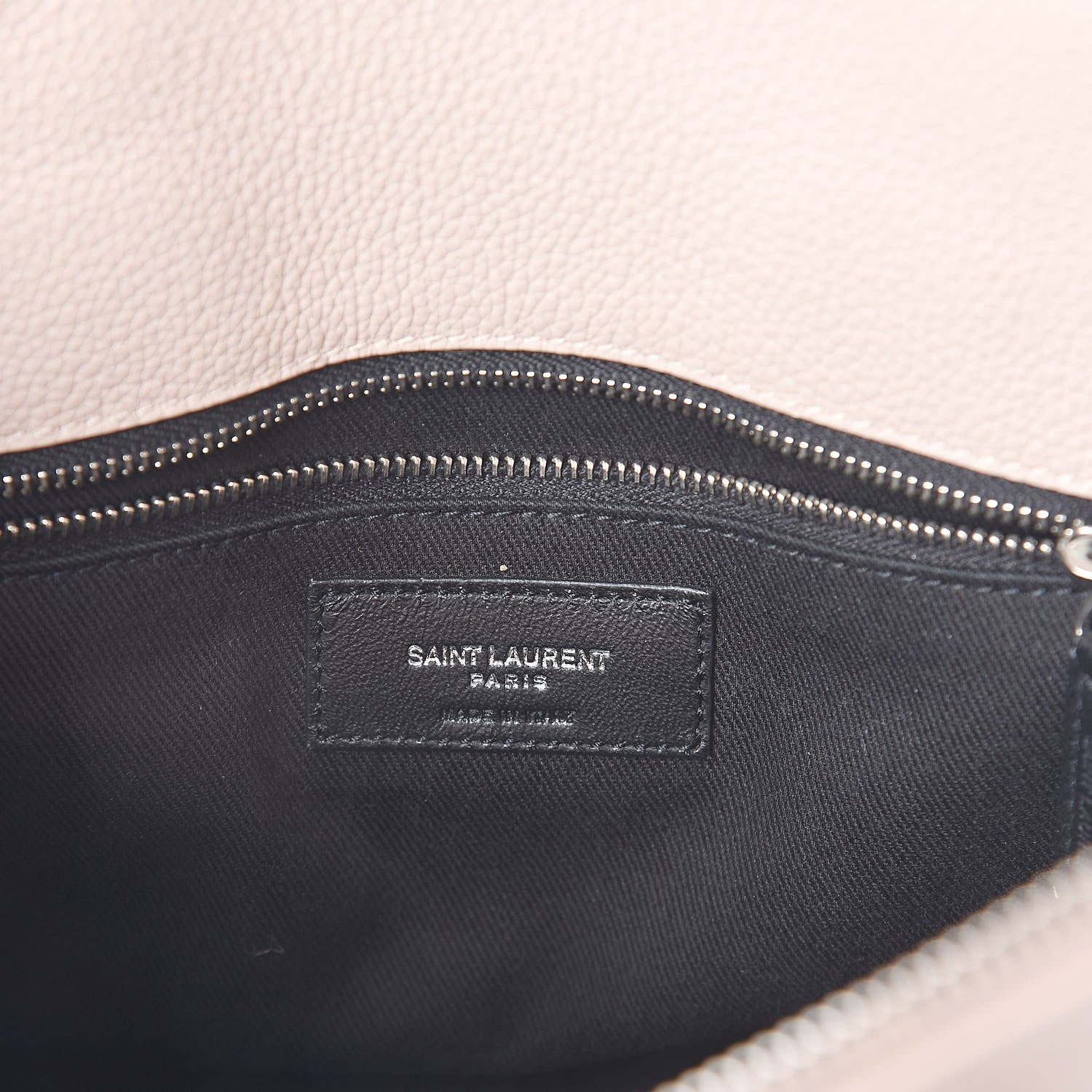 Saint Laurent Grained Calfskin Baby Sac De Jour Souple Marble Pink 6 of 9