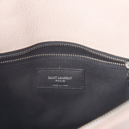 Saint Laurent Grained Calfskin Baby Sac De Jour Souple Marble Pink 6 of 9