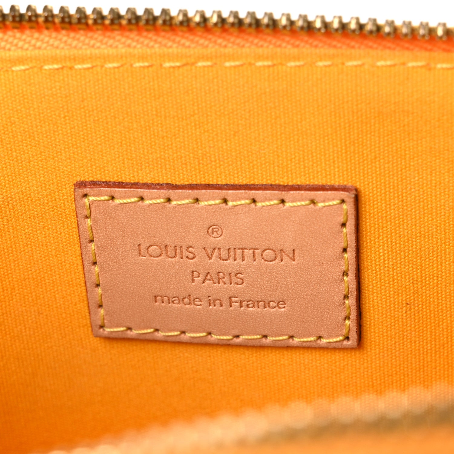 Louis Vuitton Vernis Alma PM Jaune Passion 6 of 9