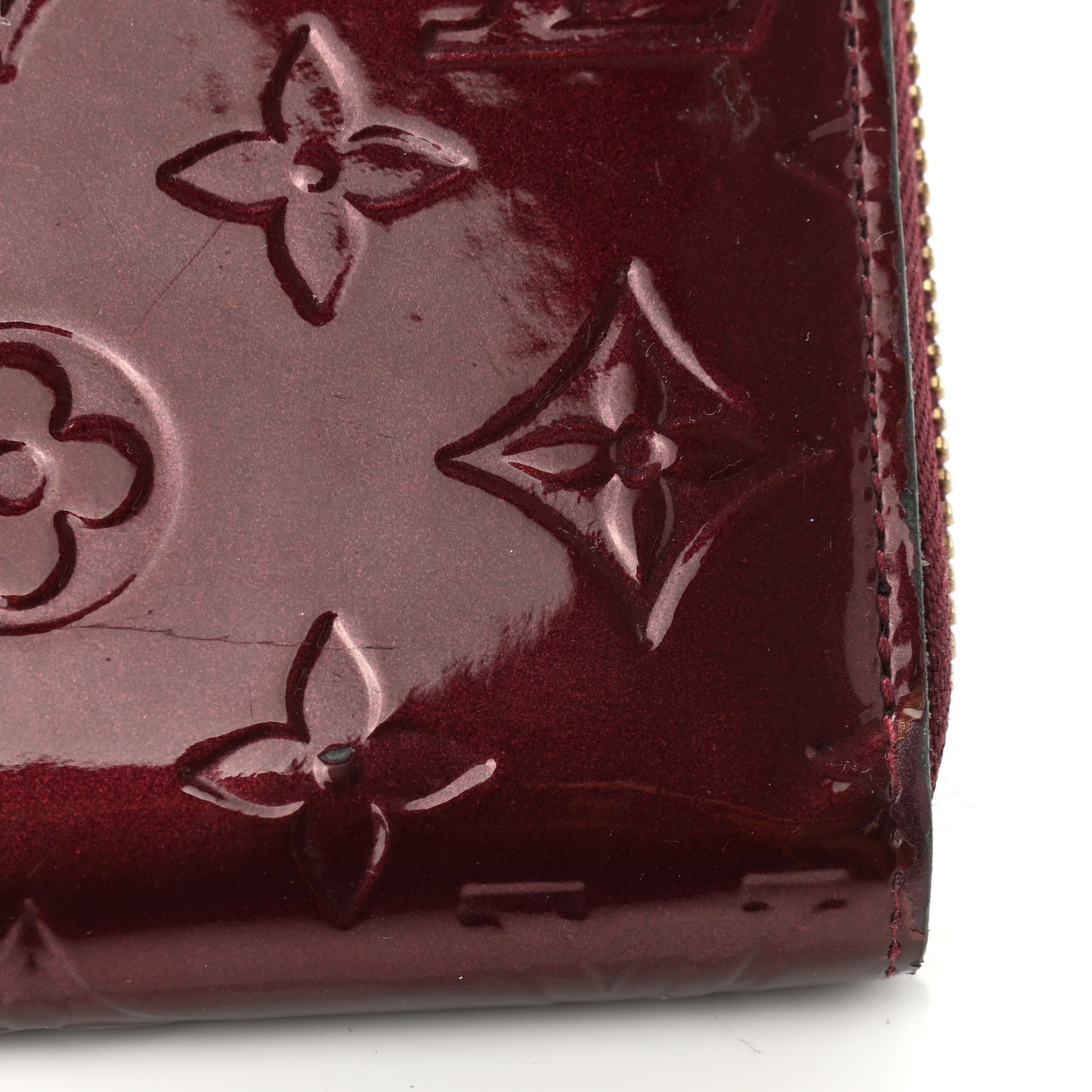 Vernis Zippy Wallet Rouge Fauviste