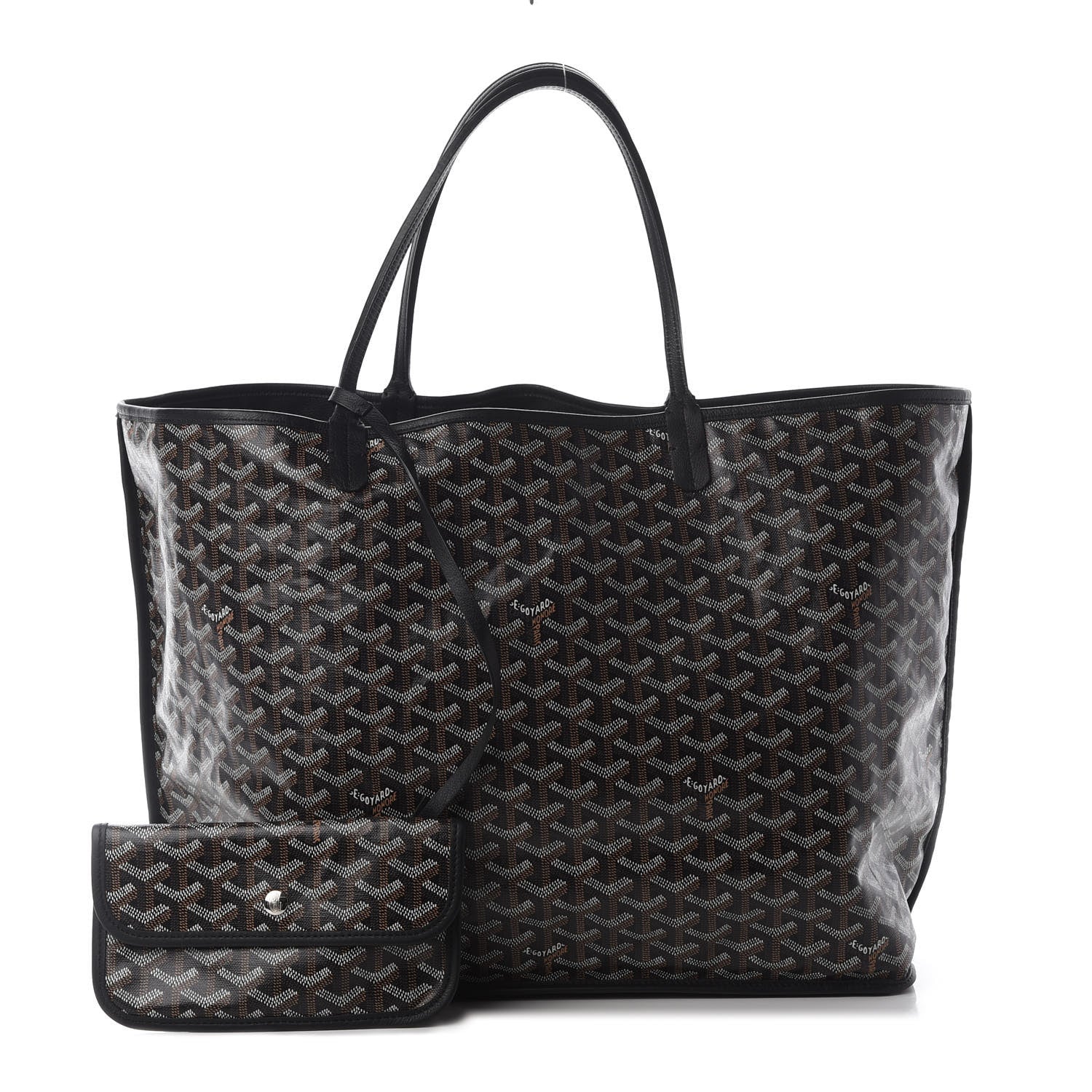 Goyard Goyardine Reversible Anjou GM Black 1 of 8