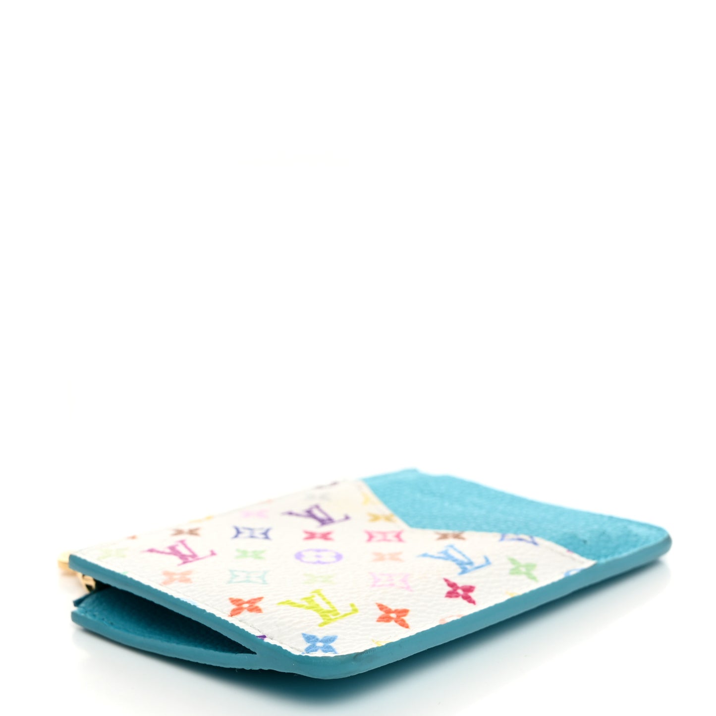 LV X TM Monogram Romy Card Holder Kabira Blue