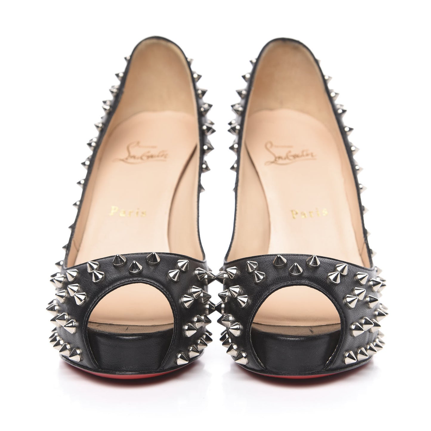 Nappa Very Prive Spikes 120 Pumps 36.5 Black