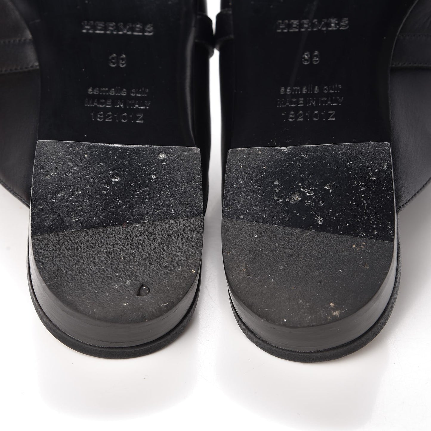 Calfskin Oz Mules 39 Black