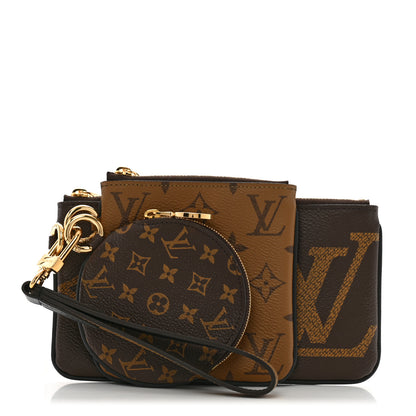 Louis Vuitton Reverse Monogram Giant Trio Pouch 1 of 9