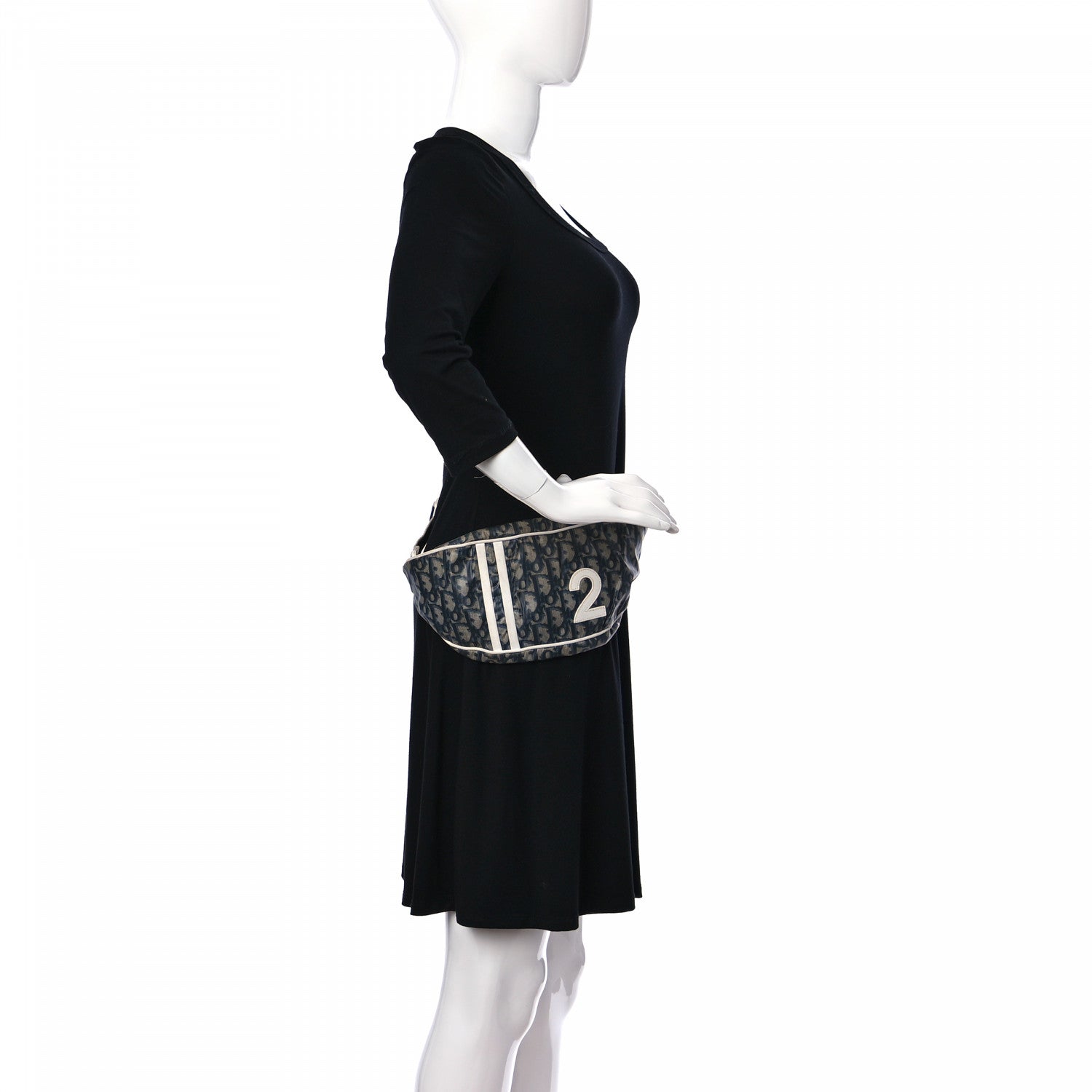 Christian Dior Monogram Girly Bum Waist Bag Blue 2 of 10