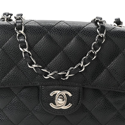 Chanel Caviar Quilted Mini Square Flap Black 8 of 10