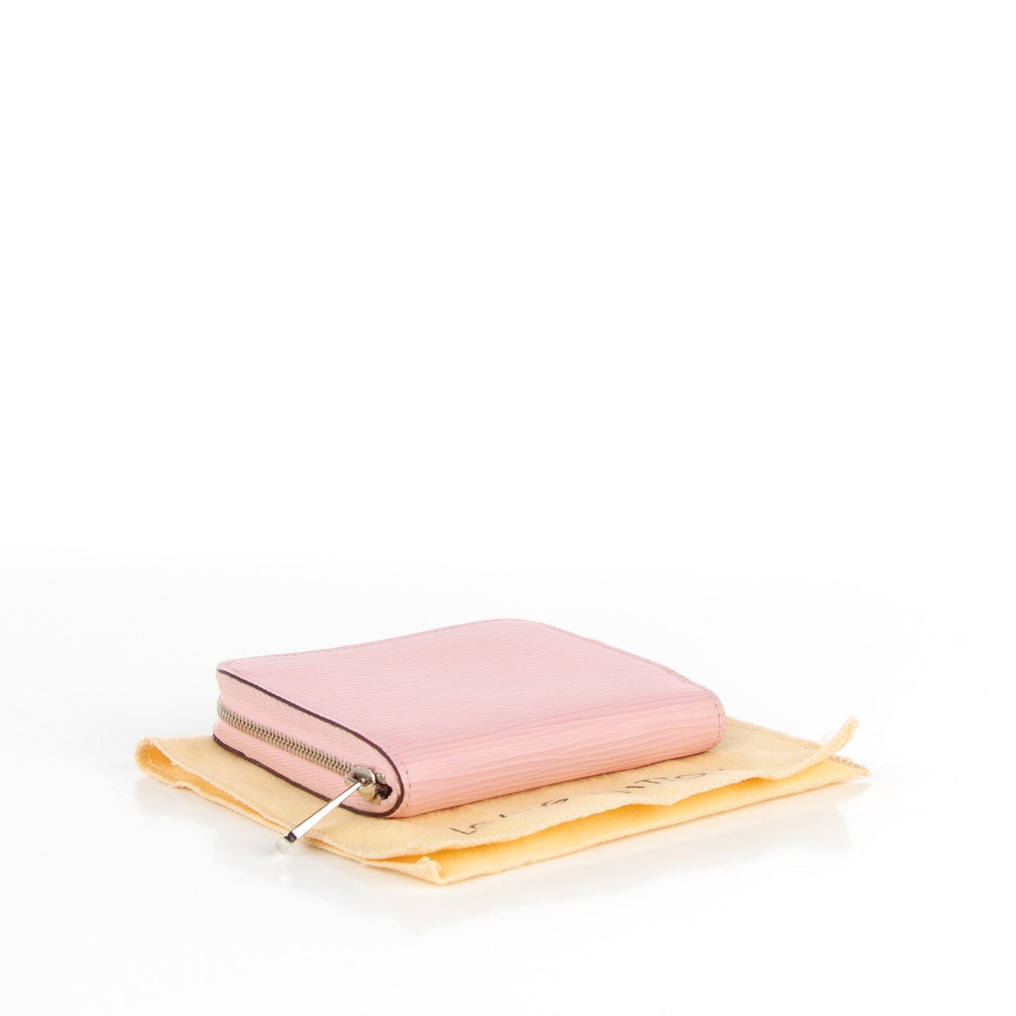 Epi Zippy Coin Purse Rose Ballerine